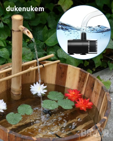 Соларен фонтан Biling 1.5W – 6 дюзи, филтър, стъклен панел, снимка 7 - Градински мебели, декорация  - 52711184