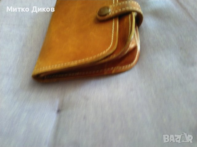 Чанта колан за кръста естествена кожа 155х115х25мм, снимка 4 - Чанти - 41936995