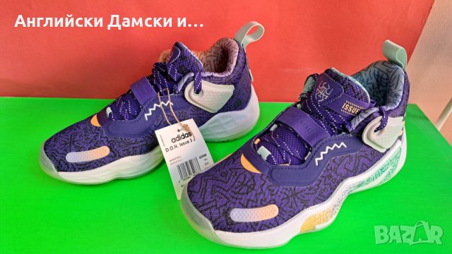 Английски дамски маратонки-ADIDAS, снимка 9 - Маратонки - 40605589