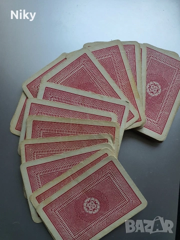 Стари карти за игра , снимка 2 - Колекции - 53635612