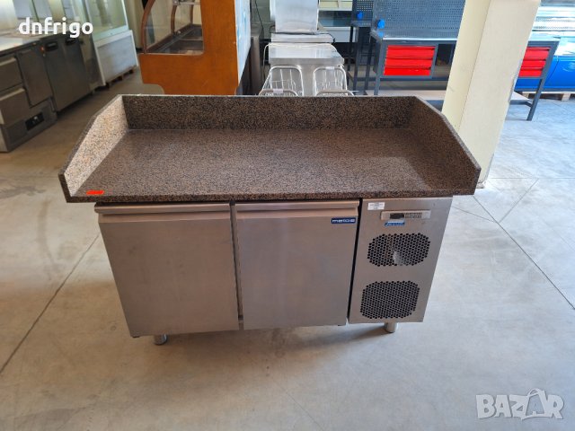 хладилна маса с гранитен плот с две врати, снимка 3 - Обзавеждане на кухня - 44144175