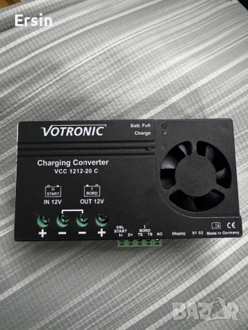 Votronic VCC 1212-20 C конвертор за зареждане  , снимка 10 - Друга електроника - 53460091