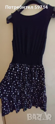 Еластична черна рокля , снимка 2 - Рокли - 50596323