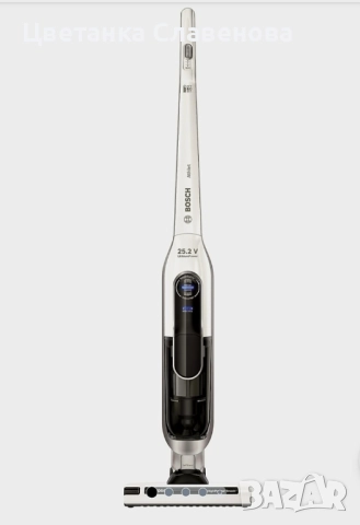 Вертикална прахосмукачка Athlet-ProHygienic 25.2V черно-бяло, Bosch, снимка 8 - Прахосмукачки - 52203686