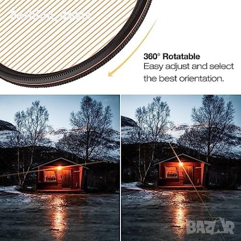 Нов Филтър за фотография фотоапарат 58 мм за създаване на филми и видео, снимка 3 - Обективи и филтри - 41782324