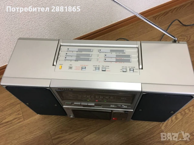 Sony CFS-F40, снимка 4 - Радиокасетофони, транзистори - 50934849