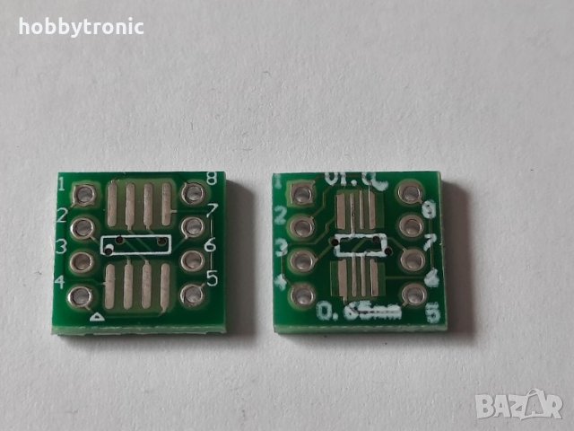 Преходна платка SOP8-DIP8, TSOP8-DIP8, снимка 1 - Друга електроника - 35784454