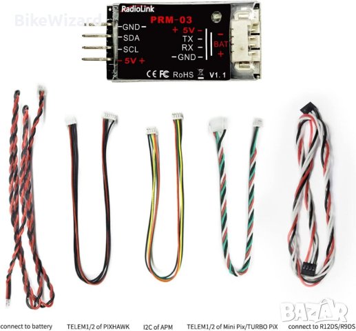 Radiolink PRM-03 OSD информационен телеметричен модул в реално време GPS/RSSI за дрон НОВО