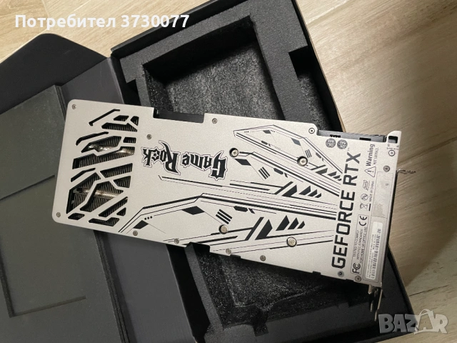 RTX 3090  Palit Game Rock cooler, снимка 3 - Видеокарти - 53157877