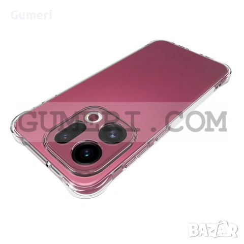 Подсилен Силиконов Гръб със Защита за Камерата за Oppo Find X9, снимка 3 - Калъфи, кейсове - 53266081