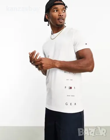 Tommy Hilfiger - страхотна мъжка тениска SLIM FIT 2 цвята , снимка 2 - Тениски - 50086831