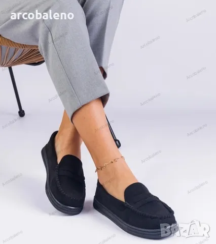 Дамски мокасини от еко велур Sevilia, 4цвята , снимка 9 - Дамски ежедневни обувки - 48951997