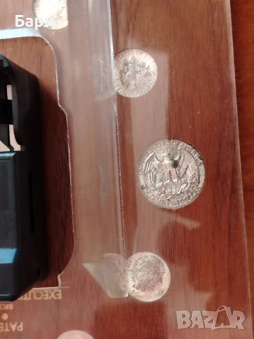 Часовник със сребърни американски монети от 1964г., снимка 14 - Колекции - 52103758