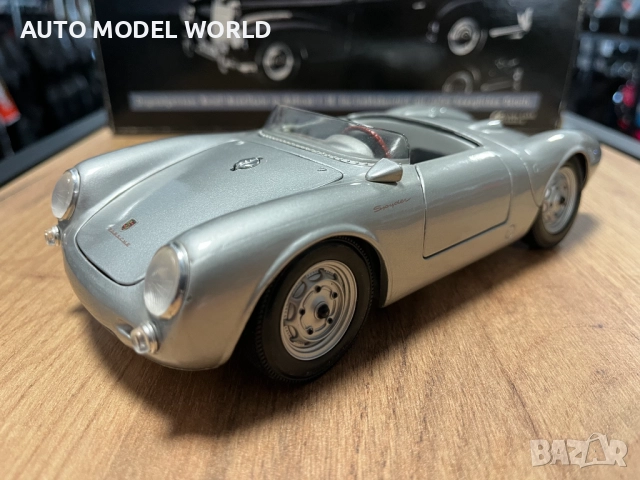 Метална колекционерска колички MAISTO PORSCHE 550 SPYDER мащаб 1:18