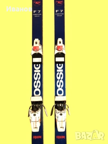 Ски Rossignol Equipe F7 + Ски Автомати - Tyrolia 390 + Щеки Rossignol, снимка 4 - Зимни спортове - 53065655