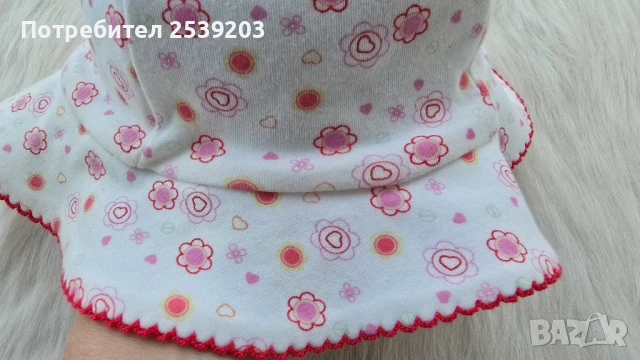 Детска шапка 9-12 месеца, снимка 11 - Бебешки шапки - 50762725