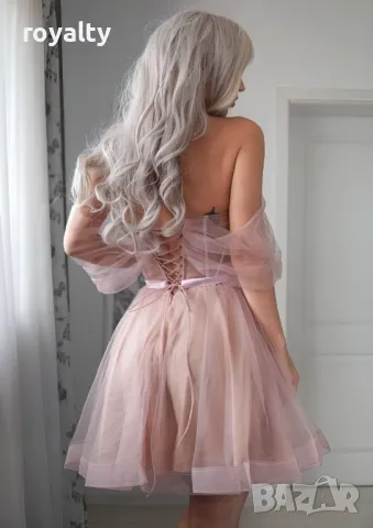 Рокля ВG6526 Два цвята , снимка 3 - Рокли - 49713711