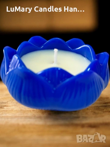 Свещ “Цвете”, снимка 5 - Декорация за дома - 53223258