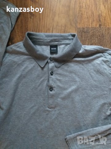 hugo boss mens polo long slieve - страхотна мъжка блуза , снимка 2 - Блузи - 35935707