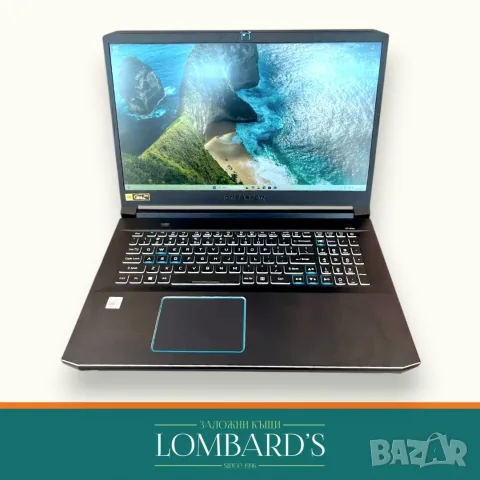 Лаптоп Predator Helios 300 i7-10750 SSD: 1TB  RAM:16GB Nvidia 2060, N: 537469
