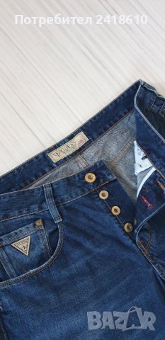 GUESS Jeans Short Jeans Mens Size 32 ОРИГИНАЛ! Мъжки Къси Дънкови Панталони!, снимка 8 - Къси панталони - 41798033