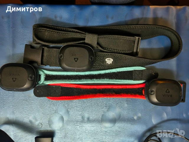3x Vive ultimate тракери за VR + Dance Dash колани , снимка 4 - Аксесоари - 53138199