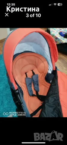 Количка Буба Бела 3в1, снимка 5 - Детски колички - 50360126