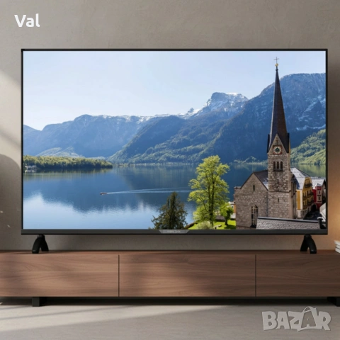 Телевизор Rancore T-55-S-14 – 55 инча 4K Android Smart TV с Wi-Fi, черен, снимка 2 - Телевизори - 53664175