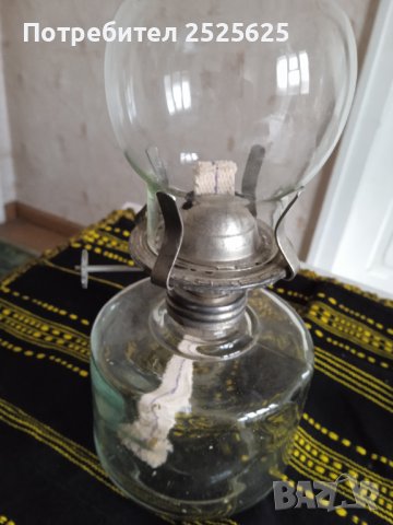 Настолна голяма газена лампа, снимка 2 - Декорация за дома - 40733279