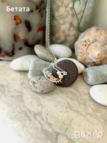 Детско колие, подарък за дете, сребърно детско колие, колие с анимационен герой, колие с име, снимка 10 - Колиета, медальони, синджири - 47700687