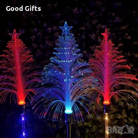 Соларна лампа Коледна елха, Соларни коледни лампи, снимка 4 - Соларни лампи - 42717682