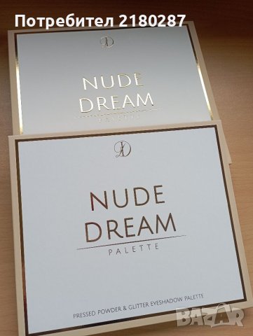 DI Cosmetics ПРОМОЦИЯ!!! Палитра сенки за очи ,,NUDE DREAM", снимка 6 - Козметика за лице - 40954186