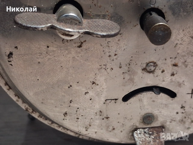 Стар Будилник Настолен Часовник Родина, снимка 7 - Антикварни и старинни предмети - 53817359