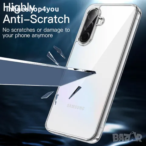 Прозрачен Кейс SPACE CASE за Samsung Galaxy A56, снимка 4 - Калъфи, кейсове - 49978430