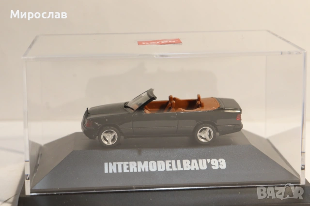 HERPA H0 1/87 MERCEDES BENZ 124 МОДЕЛ КОЛИЧКА, снимка 3 - Колекции - 53622842