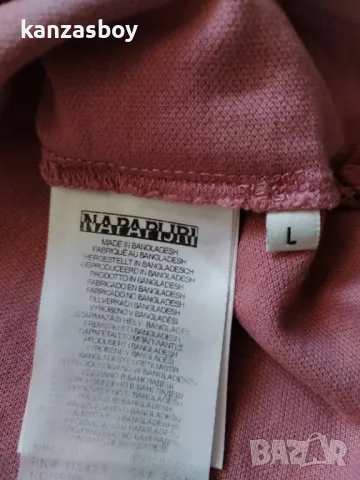 Napapijri - страхотна мъжка тениска L, снимка 8 - Тениски - 49576607