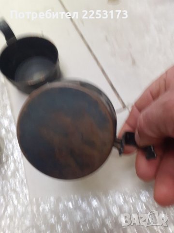 Комплект от 5 медни подстакани за чаши, снимка 2 - Декорация за дома - 38921201