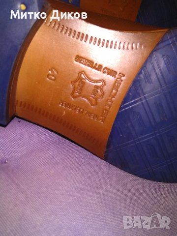 Daniel Hechter paris естествена кожа маркови френски обувки №40 стелка 25.2см нови, снимка 12 - Официални обувки - 41817918