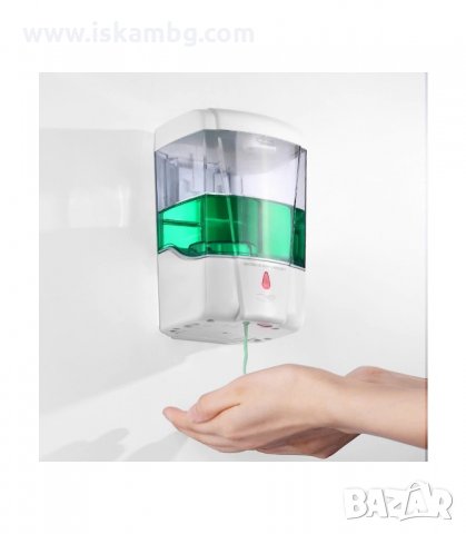 СЕНЗОРЕН ДИСПЕНСЪР ЗА ТЕЧЕН САПУН ЗА СТЕНА - код  2820