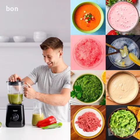 Блендер TAURUS Optima Nero, снимка 3 - Блендери - 49528100