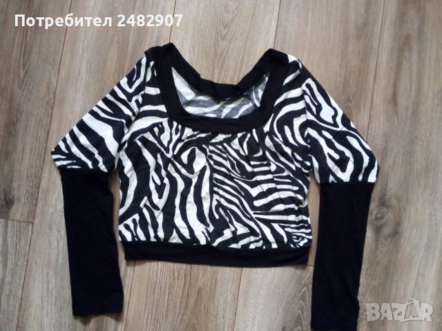 Къса дамска блуза