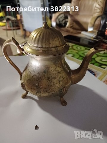 чайник индийски месингов, снимка 3 - Други - 42000265