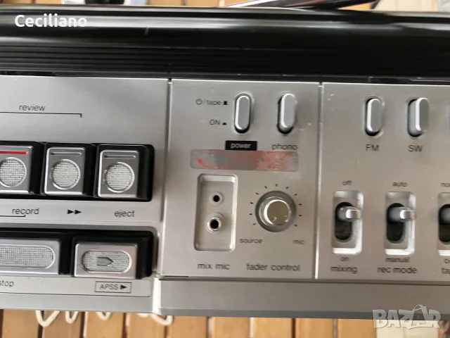 🔥SHARP GF 9191 E-Много свирещ радиокасетофон от серията! , снимка 13 - Радиокасетофони, транзистори - 56164362