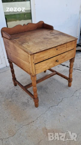 Антикварно бюро масив, снимка 2 - Бюра - 50819359