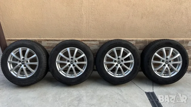 Джанти + Зимни гуми MAZDA CX-5 17/225/65 DOT: 1824 - ПЕРФЕКТНИ !!!, снимка 1 - Гуми и джанти - 55826100