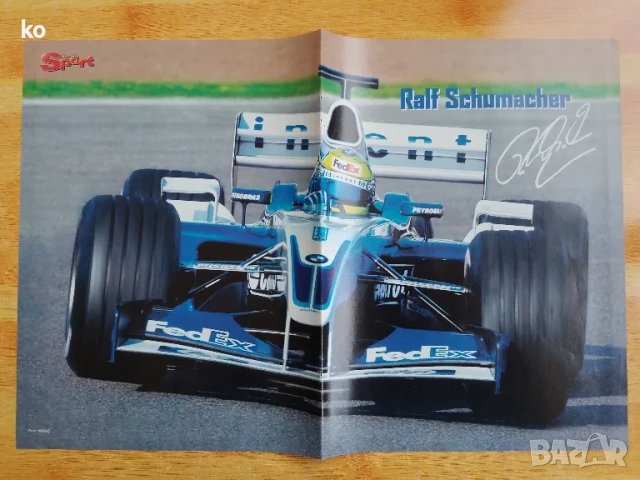 Формула 1-плакати, снимка 12 - Списания и комикси - 49862294