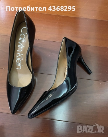 Дамски обувки на ток Calvin Klein нови, снимка 5 - Дамски елегантни обувки - 51780281