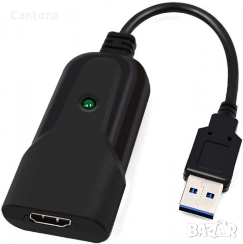 HDMI към USB 3.0 Capture, Full HD 1080P, за заснемане на аудио и видео, стрийминг, Windows, Mac OS и, снимка 2 - Кабели и адаптери - 36014581
