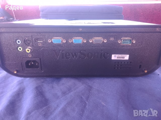 проектор ViewSonic PJD5155 перфектен, снимка 4 - Плейъри, домашно кино, прожектори - 41832051