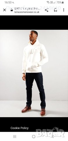GANT Shield Hoodie Mens Size XL НОВО! ОРИГИНАЛ! Мъжки Суичер!, снимка 14 - Спортни дрехи, екипи - 41043774